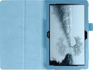 Etui na tablet Alogy Etui obudowa Alogy stojak do Huawei MediaPad T5 10.1 Niebieskie + Szkło Alogy uniwersalny 4