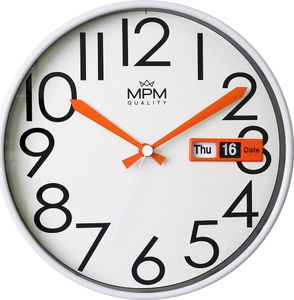 MPM Zegar ścienny z datownikiem MPM E01.3852.00 30 cm uniwersalny 1
