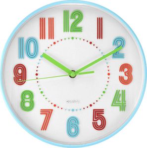 MPM Kolorowy zegar ścienny MPM E01.4047.31 25,5 cm uniwersalny 1