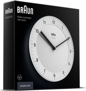 Braun Zegar radiowy ścienny Braun BC06W-RC uniwersalny 4
