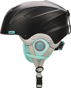 Meteor KASK NARCIARSKI METEOR LUMI czarny/miętowy L 2