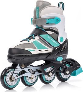 Rolki Meteor Invert rekreacyjne regulowane miętowe r. 34-37 3