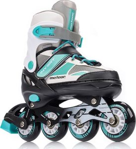 Rolki Meteor Invert rekreacyjne regulowane miętowe r. 34-37 4