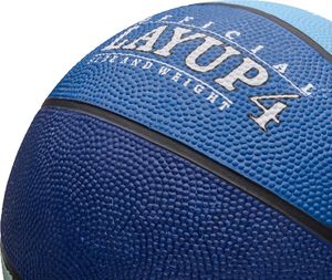 Meteor PIŁKA KOSZ. METEOR LAYUP #4 szara/niebieska uniwersalny 3