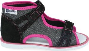 RenBut Obuwie profilaktyczne Postęp - Renbut 191 obcas Thomasa czarny brokat 31 3