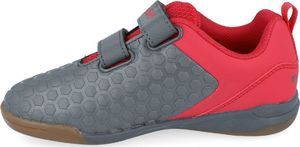 Kangaroos Półbuty halówki chłopięce KangaROOS 18384 szary + czerwony 34 4