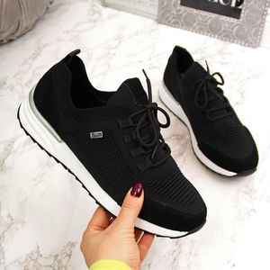 Rieker Buty sportowe damskie czarne Rieker N8010 36 1