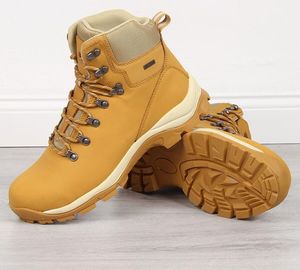 Buty trekkingowe męskie Atletico Trapery skórzane męskie nieocieplane wodoodporne camel Atletico 45 2