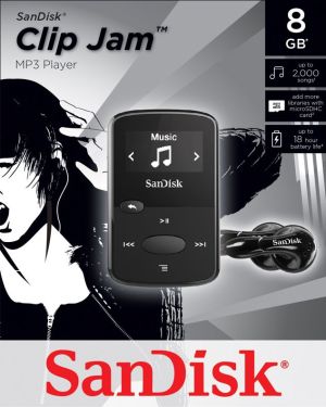 SanDisk Odtwarzacz MP3 Sansa Clip Jam 8GB czarny (SDMX26-008G-G46K) 4
