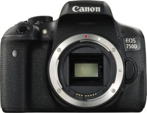 Lustrzanka Canon EOS 750D BODY 4CE Czarny (0592C018AA) 1