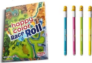 Happy Color Gra planszowa Race & Roll 2