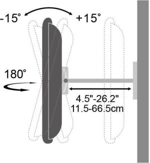 Techly Uchwyt 301405 32"-60" 6