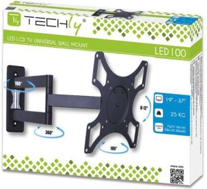 Techly Uchwyt Ścienny do Telewizora/Monitora 19-37 Cali 25kg Obrotowy (301450) 5