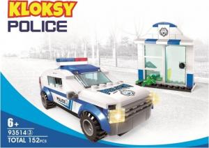 Kloksy Policja Wóz Patrolowy (93514-3) 1