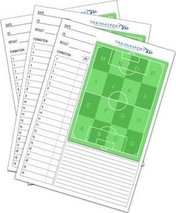 YakimaSport Blok A4 dnia meczowego, zeszyt, notatnik trenera 2