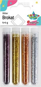 Titanum Brokat w fiolkach mix 4 kolory (398335) 1