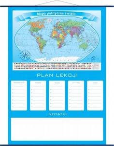 Artglob Plan lekcji - mapa Świat Polityczny 1