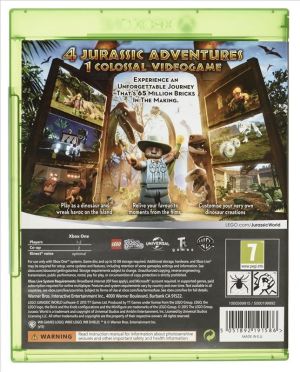 Lego Jurassic World Xbox One 2