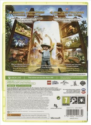 Lego Jurassic World Xbox 360 2