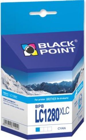 Tusz Black Point tusz BPBLC1280XLC / LC1280C (cyan) 1