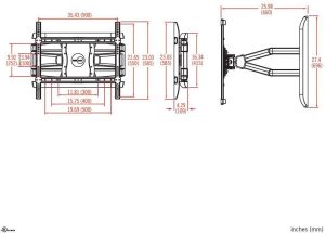 Omnimount Uchwyt ULPC-X 42"-75" 2