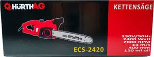 Piła łańcuchowa HurthAG ECS-2420 2400 W 40 cm 9