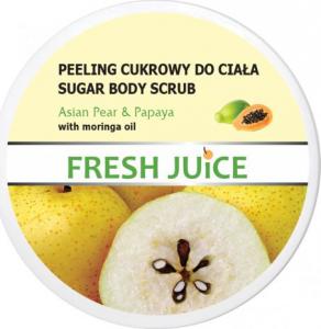 Elfa Pharm Peeling cukrowy do ciała Fresh Juice Asian Pear & Papaya 225ml 1
