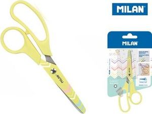 Milan Nożyczki szkolne żółte MILAN 1