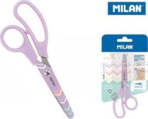Milan Nożyczki szkolne fioletowe MILAN 1