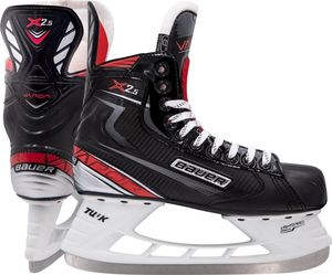 Bauer Łyżwy hokejowe Vapor X2.5 SR czarno-czerwone r. 42 (1055181) 1