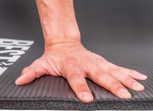 Bestif Mata treningowa BM002 180 cm x 60 cm x 1.5 cm szara 3