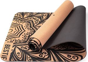 Bestif Mata treningowa BMK02 183 cm x 61 cm x 0.4 cm brązowa 2