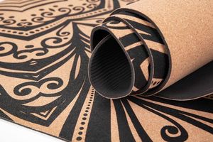 Bestif Mata treningowa BMK02 183 cm x 61 cm x 0.4 cm brązowa 5