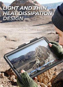 Etui na tablet Supcase Supcase Unicorn Beetle Pro Galaxy Tab S6 Lite 10.4 P610/P615 Black uniwersalny 7