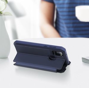 Dux Ducis DUX DUCIS Skin X kabura etui pokrowiec z klapką Samsung Galaxy A21S czarny uniwersalny 9