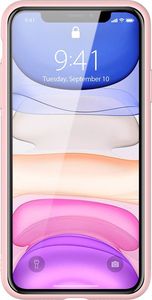 Dux Ducis Dux Ducis Yolo eleganckie etui pokrowiec ze skóry ekologicznej iPhone 12 mini różowy uniwersalny 13