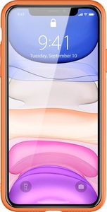 Dux Ducis Dux Ducis Yolo eleganckie etui pokrowiec ze skóry ekologicznej iPhone 12 mini pomarańczowy uniwersalny 14