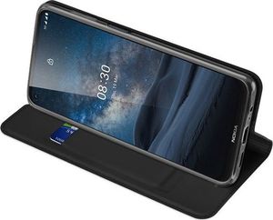 Dux Ducis DUX DUCIS Skin Pro kabura etui pokrowiec z klapką Nokia 8.3 5G czarny uniwersalny 11