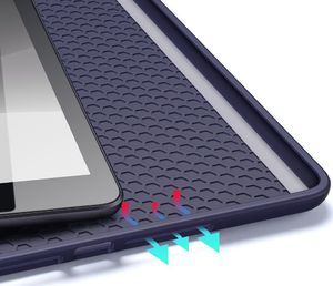 Etui na tablet Dux Ducis DUX DUCIS Osom żelowe etui na tablet Smart Sleep z podstawką iPad 10.2'' 2019 czarny uniwersalny 12