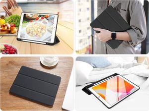 Etui na tablet Dux Ducis DUX DUCIS Osom żelowe etui na tablet Smart Sleep z podstawką iPad 10.2'' 2019 czarny uniwersalny 9