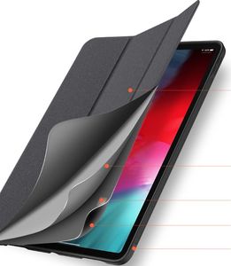 Etui na tablet Dux Ducis DUX DUCIS Domo składany pokrowiec etui na tablet z funkcją Smart Sleep podstawka iPad Air 2020 czarny (brak Smart Sleep) uniwersalny 6