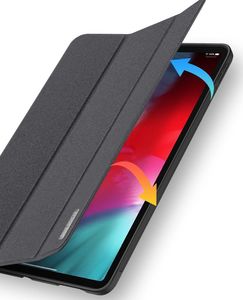 Etui na tablet Dux Ducis DUX DUCIS Domo składany pokrowiec etui na tablet z funkcją Smart Sleep podstawka iPad Air 2020 czarny (brak Smart Sleep) uniwersalny 7