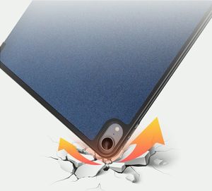 Etui na tablet Dux Ducis DUX DUCIS Domo składany pokrowiec etui na tablet z funkcją Smart Sleep podstawka iPad Air 2020 niebieski (brak Smart Sleep) uniwersalny 11