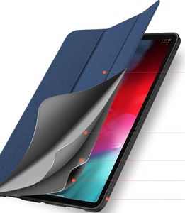 Etui na tablet Dux Ducis DUX DUCIS Domo składany pokrowiec etui na tablet z funkcją Smart Sleep podstawka iPad Air 2020 niebieski (brak Smart Sleep) uniwersalny 8
