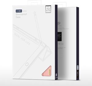 Etui na tablet Dux Ducis DUX DUCIS Domo składany pokrowiec etui na tablet podstawka iPad Air 2020 różowy (brak Smart Sleep) uniwersalny 5