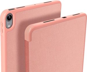 Etui na tablet Dux Ducis DUX DUCIS Domo składany pokrowiec etui na tablet podstawka iPad Air 2020 różowy (brak Smart Sleep) uniwersalny 7