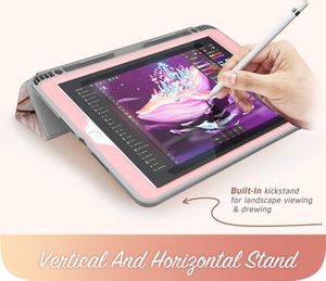 Etui na tablet Supcase Supcase Cosmo Pencil Ipad 10.2 2019 Marble uniwersalny 3