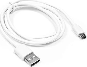 Kabel USB TKNconnect USB-A - microUSB 2 m Biały (KA62) 1