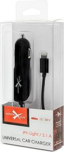 Ładowarka TKNconnect Ładowarka samochodowa do telefonu iPhone Lightning - eXtreme - 2.1A - NCC21I 3