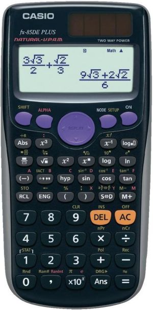 Kalkulator Casio FX-85 DE Plus 1